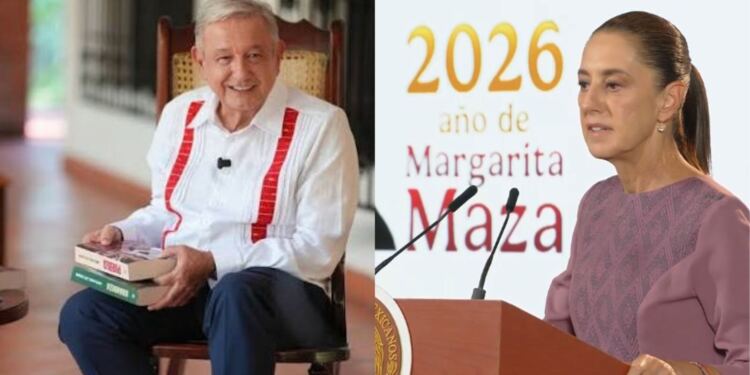 Claudia Sheinbaum y AMLO