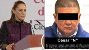 Claudia Sheinbaum y César Jaúregui