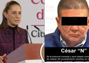 Claudia Sheinbaum y César Jaúregui