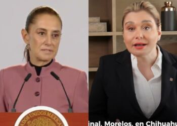 Claudia Sheinbaum y Maru Campos