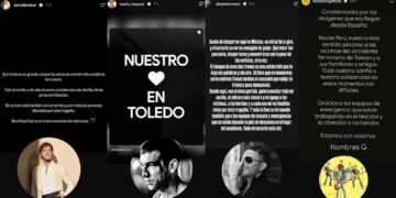 Alejandro Sanz, David Bisbal, Pablo Alborán y más famosos lamentan la tragedia de España por el choque de trenes en Toledo