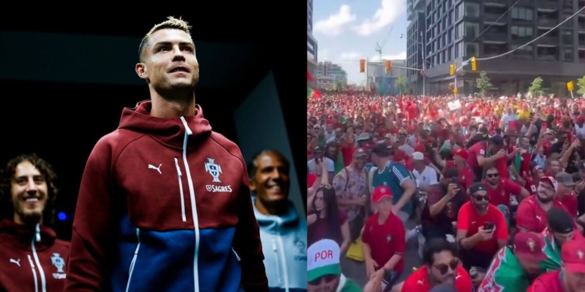 Aficionados de Portugal respaldan a Cristiano Ronaldo y abuchean a Jorge Jesus