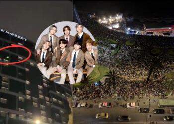 ARMY de otros países critica a fans de BTS en Perú por apuntar luces láser hacia su hotel