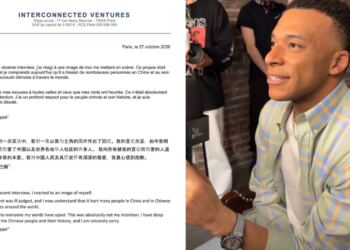 Kylian Mbappé pierde patrocinadores chinos tras llamar “dictador” a Mao Zedong; ya se disculpó