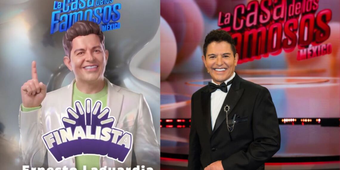 Ernesto Laguardia queda en séptimo lugar de La Casa de los Famosos México 2026