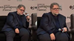 Guillermo del Toro rompe en llanto en el FICM y da voz a estudiantes que protestan por la crisis del agua en Guadalajara