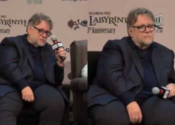 Guillermo del Toro rompe en llanto en el FICM y da voz a estudiantes que protestan por la crisis del agua en Guadalajara