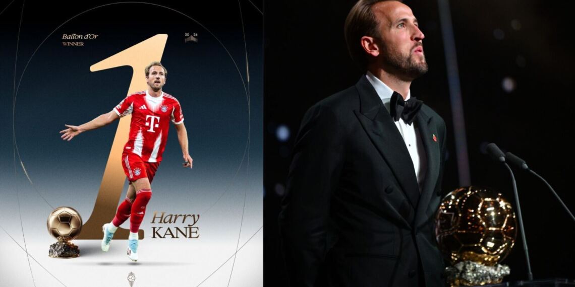 ¡Harry Kane conquista el Balón de Oro 2026!