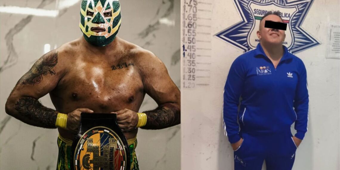 Detienen al Hijo de Fishman tras la muere del réferi ‘El Búho’; el Hijo del Santo sale en su defensa