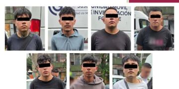 Detenidos en Centro Histórico de la CDMX