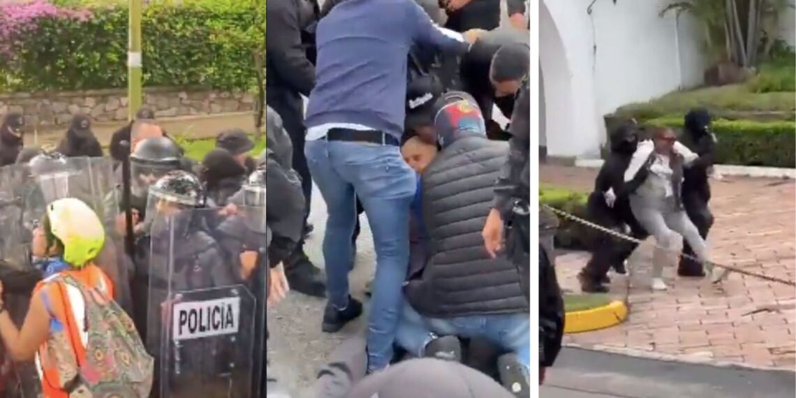 Represión en Jalisco protesta agua