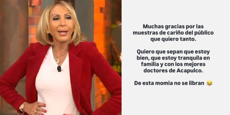 “De esta momia no se libran”: Laura Bozzo reaparece en redes sociales tras ser hospitalizada de emergencia