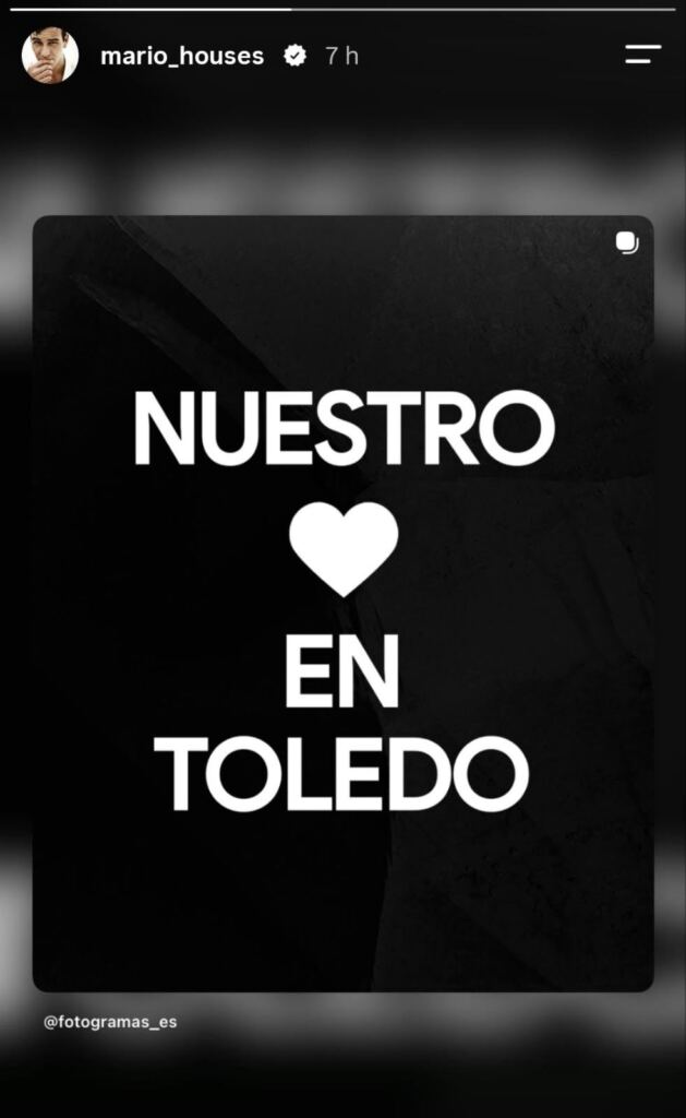 mensaje de Mario Casas