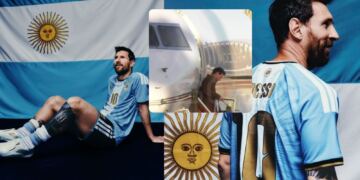 Lionel Messi aterriza en Argentina previo a su despedida de la Selección