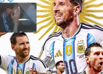 Primeras imágenes: Messi rompe en llanto rumbo al Monumental