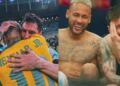 Neymar dedica emotiva carta a Messi en su despedida de la Selección Argentina