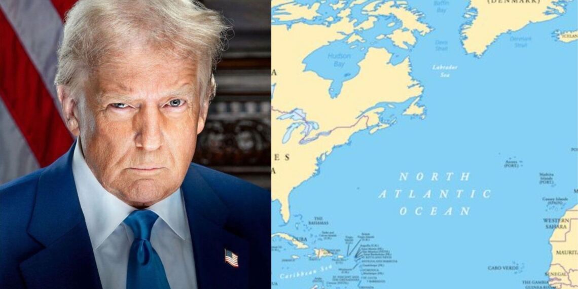 Trump quería llamar “Océano Trump” al Atlántico, pero Sundar Pichai habría frenado la idea