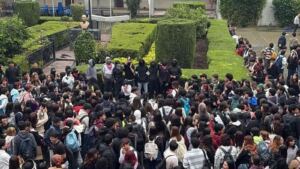riña en la Escuela Nacional Preparatoria Plantel 1