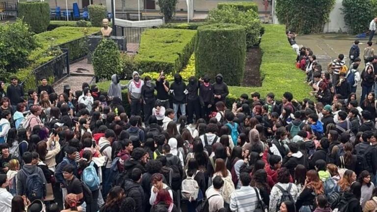riña en la Escuela Nacional Preparatoria Plantel 1