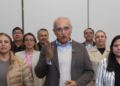 Rafael Olivos, líder del sindicato del IMSS