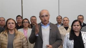 Rafael Olivos, líder del sindicato del IMSS