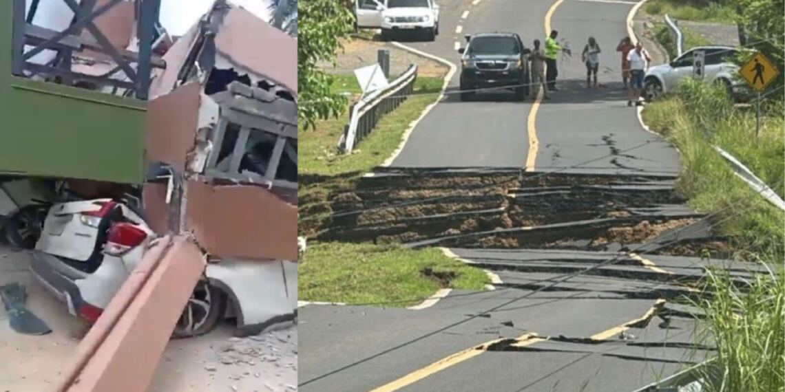 Sismo de magnitud 7.7 sacude Panamá