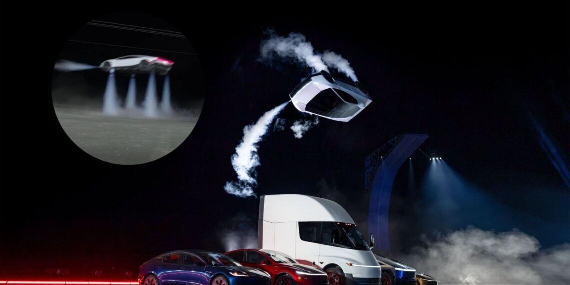 ¿El primer automóvil volador? Elon Musk lanza Tesla Roadster