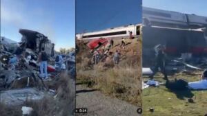 Choque de trenes en España